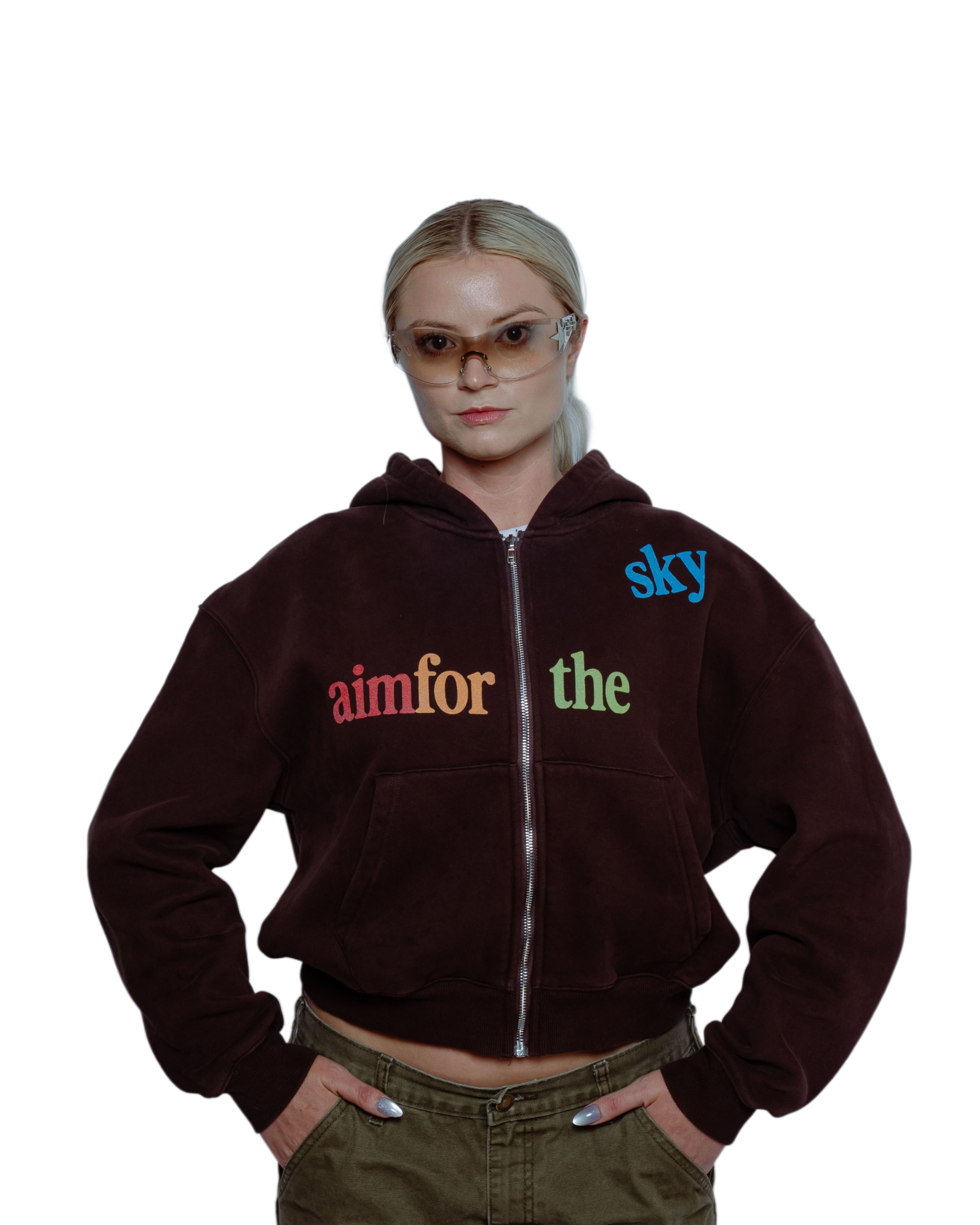 AFTS Original Boxy Zip-Up Hoodie