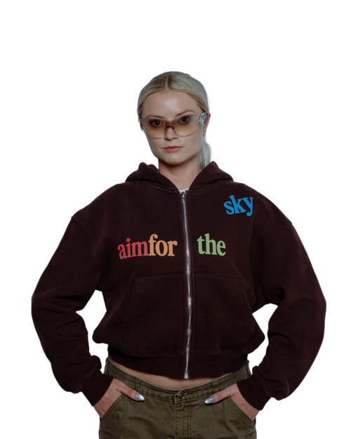 AFTS Original Boxy Zip-Up Hoodie