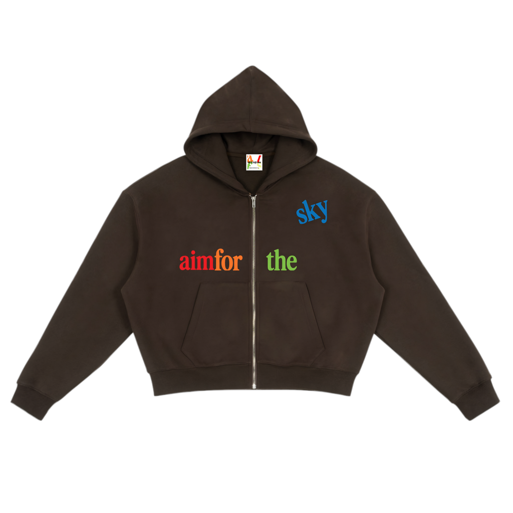 AFTS Original Boxy Zip-Up Hoodie