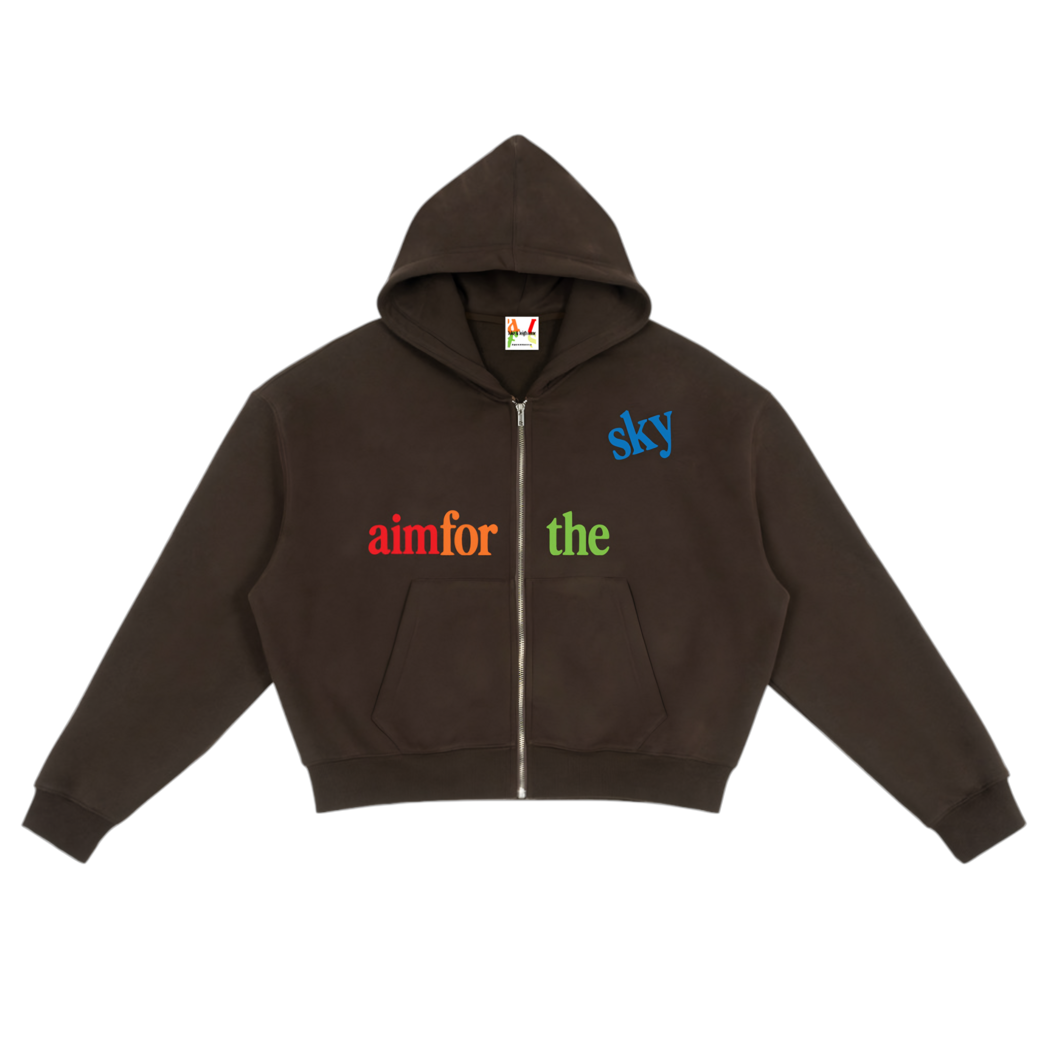 AFTS Original Boxy Zip-Up Hoodie